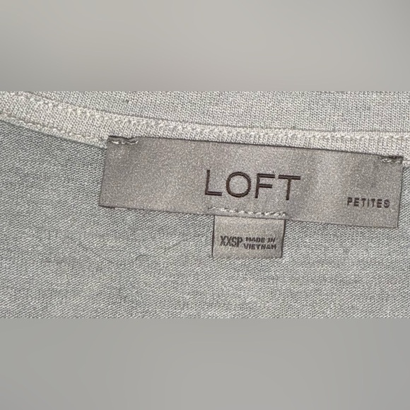 LOFT Women's White Blouse with Lace Accents - Picture 5 of 7